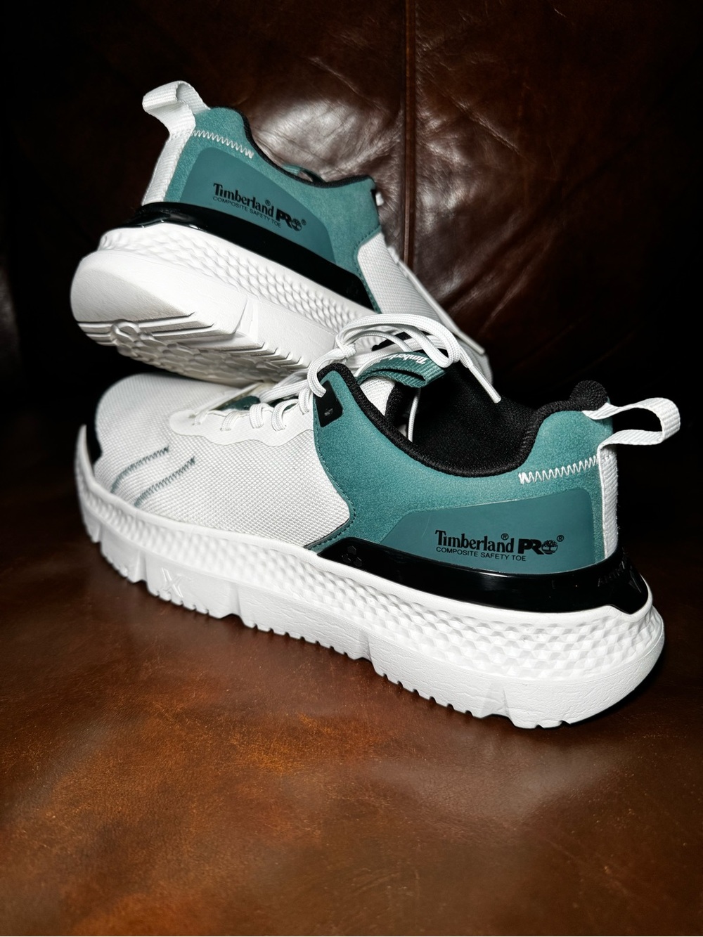 Timberland Pro Men’s Setra Low Comp Safety Toe Work Shoes Sz-7W Pre-owned
